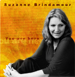Suzanne Brindamour - You Are Here CD cover art
